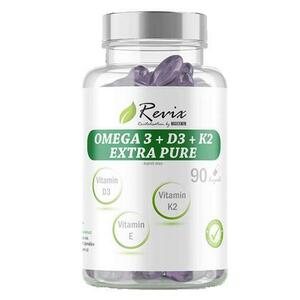 Revix Omega 3 + D3 K2 Extra pure 90 kapslí obraz
