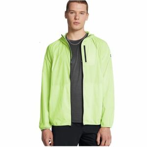 Pánská běžecká bunda UNDER ARMOUR-LAUNCH LIGHTWEIGHT JKT-GRN obraz