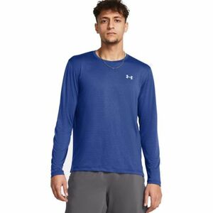 Pánské tréninkové tričko s dlouhým rukávem UNDER ARMOUR-UA LAUNCH LONGSLEEVE-BLU obraz