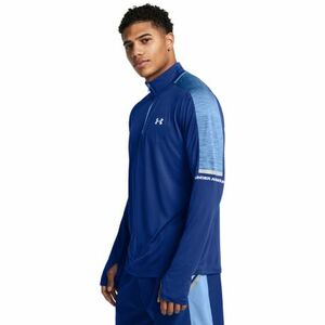 Pánská běžecká mikina s 1/2 zipem UNDER ARMOUR-UA Tech Utility 1/4 Zip-BLU obraz