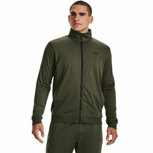 Pánská mikina se zipem UNDER ARMOUR-SPORTSTYLE TRICOT JACKET-GRN obraz
