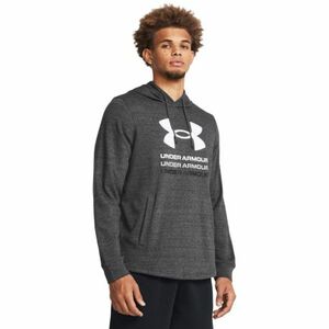Pánská mikina s kapucí UNDER ARMOUR-UA Rival Terry Graphic Hood-GRY obraz