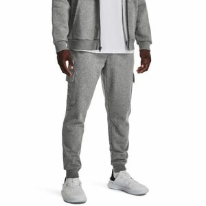 Pánské zateplené tepláky UNDER ARMOUR-UA Rival Fleece Cargo Jogger-GRY obraz