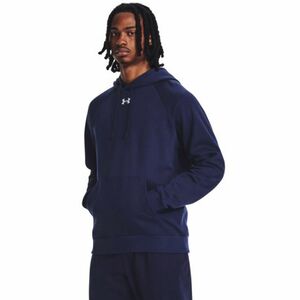 Pánská zateplená mikina s kapucí UNDER ARMOUR-UA Rival Fleece Hoodie-BLU I obraz