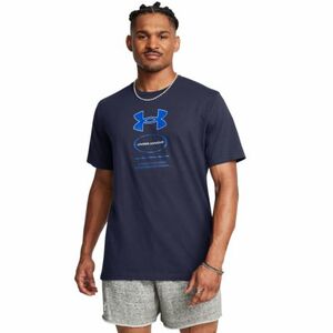 Pánské triko s krátkým rukávem UNDER ARMOUR-UA M Branded GEL Stack SS-BLU obraz