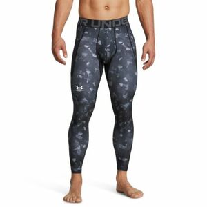 Pánské kompresní legíny UNDER ARMOUR-UA HG Armour Prtd Lgs-BLK obraz