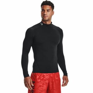 Pánské kompresní tričko s dlouhým rukávem UNDER ARMOUR-UA HG Armour Comp Mock LS-BLK obraz