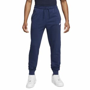Pánské zateplené tepláky NIKE-M NK CLUB KNIT JOGGER-410 MIDNIGHT NAVY/WHITE obraz