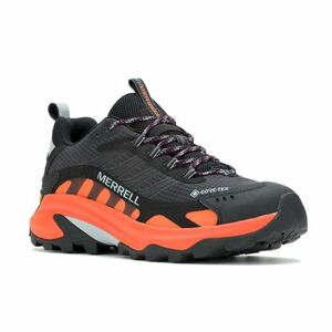 Pánská nízká turistická obuv MERRELL-Moab Speed 2 GTX black/orange obraz