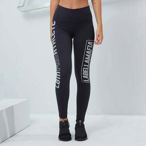 LABELLAMAFIA Dámské legíny Essential Black obraz