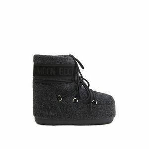 Kotníkové zimní boty MOON BOOT-RESORT COL. MB ICON LOW FELT-N003 BLACK MELANGE obraz