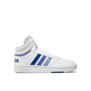 Pánská rekreační obuv ADIDAS-Hoops 3.0 Mid cloud white/blue spark/semi cobalt blue obraz