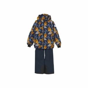 Juniorský set lyžařské bundy s kalhotami COLOR KIDS-Ski Set - AOP -741741.3520-Orange Pop obraz