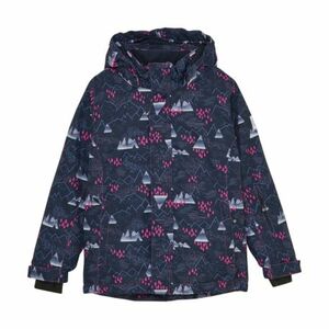 Dívčí lyžařská bunda COLOR KIDS-Ski Jacket - AOP -741706.5381-Pink Glo obraz