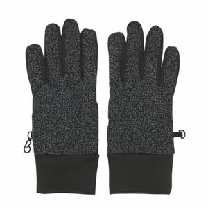 Dětské rukavice COLOR KIDS-Gloves-Smart Touch, Reflective-1191-Black obraz