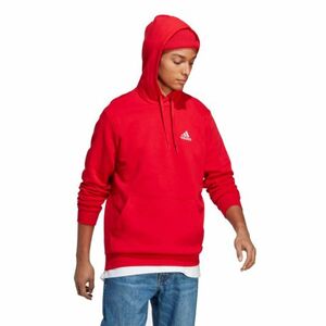 Pánská mikina s kapucí ADIDAS-M FEELCOZY HD-H47018-Red obraz