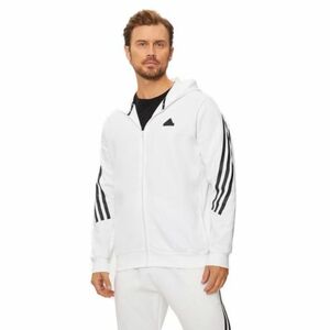 Pánská mikina se zipem ADIDAS-M FI 3S FZ-JJ4158-White obraz