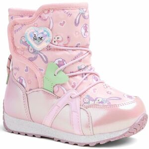 Dívčí vysoké zimní boty WOJTYLKO-Halwell pink obraz