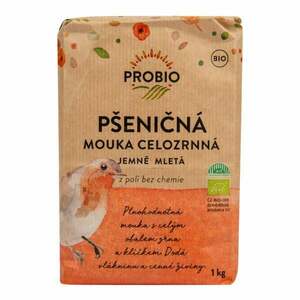 Probio Pšeničná celozrnná jemná mouka 1000 g obraz