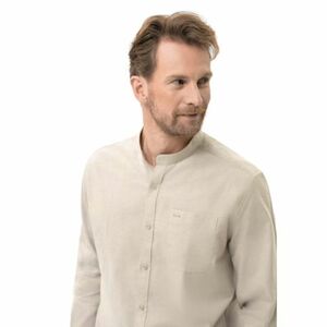 Pánská košile s dlouhým rukávem VOLCANO-LANGE-102-BEIGE obraz