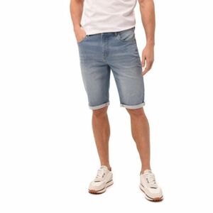 Pánské riflové kraťasy VOLCANO-MEXT-602-BLUE LIGHT obraz