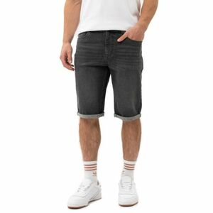 Pánské riflové kraťasy VOLCANO-MIST-701-GRAPHITE obraz