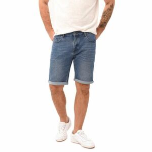 Pánské riflové kraťasy VOLCANO-MEAR-600-NAVY obraz