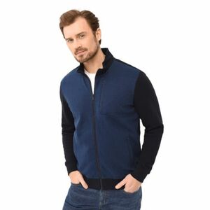 Pánská mikina se zipem VOLCANO-NARS-601-BLUE obraz