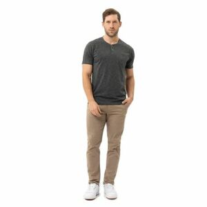 Pánské triko s krátkým rukávem VOLCANO-WARREN-701-GRAPHITE obraz