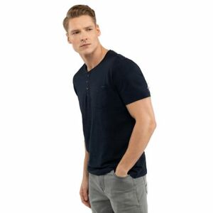 Pánské triko s krátkým rukávem VOLCANO-HUBRIS-600-NAVY obraz