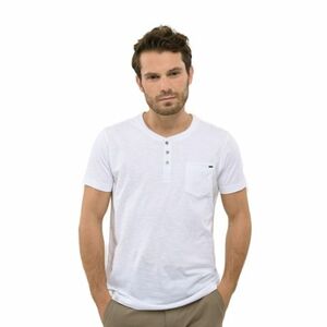 Pánské triko s krátkým rukávem VOLCANO-HUBRIS-100-WHITE obraz