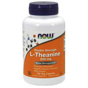 NOW Foods L-Theanine Double Strength 200 mg obraz