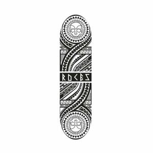 Roces Skateboard Tribal Black Concave obraz