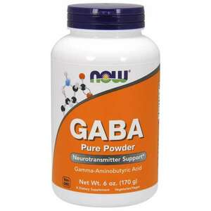 NOW Foods GABA Pure Powder 170 g obraz