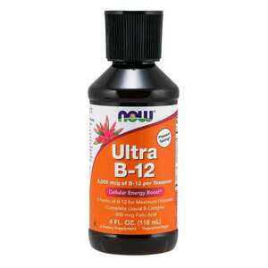 NOW Foods Vitamín B-12 Ultra liquid obraz