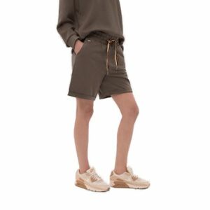Dámské teplákové kraťasy VOLCANO-HOLLY-500-BROWN obraz
