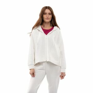 Dámská zateplená mikina se zipem VOLCANO-TIFFI-101-CREAM obraz