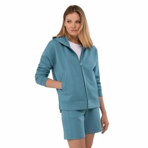 Dámská mikina se zipem VOLCANO-FLORENCE-603-TURQUOISE obraz