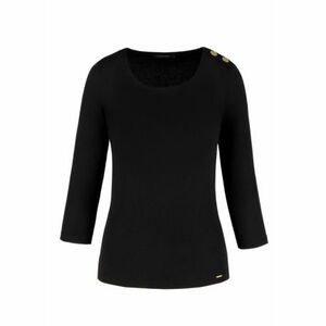Dámské triko s dlouhým rukávem VOLCANO-KATI-700-BLACK obraz