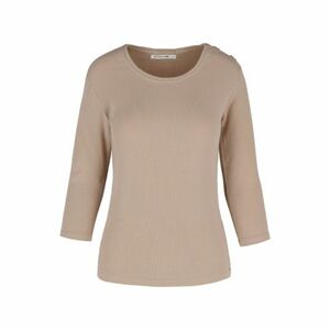 Dámské triko s dlouhým rukávem VOLCANO-KATI-102-BEIGE obraz