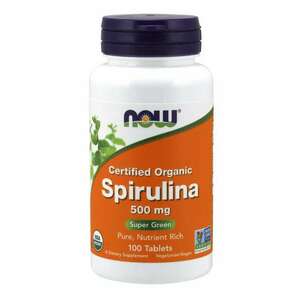 NOW Foods Spirulina 500 mg obraz