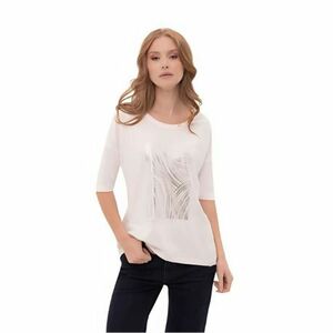 Dámské triko s krátkým rukávem VOLCANO-FEST-100-WHITE obraz