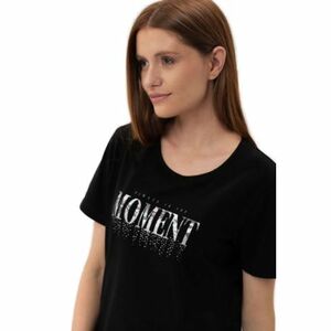 Dámské triko s krátkým rukávem VOLCANO-MOMENTS-700-BLACK obraz