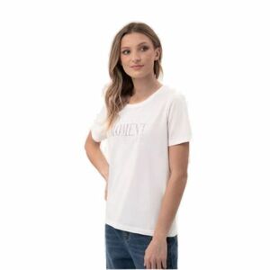 Dámské triko s krátkým rukávem VOLCANO-MOMENTS-100-WHITE obraz