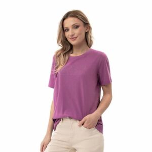 Dámské triko s krátkým rukávem VOLCANO-MORE-402-VIOLET obraz