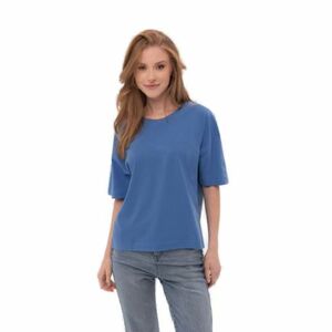 Dámské triko s krátkým rukávem VOLCANO-RODOS-601-BLUE obraz