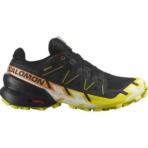 Pánská běžecká trailová obuv SALOMON-Speedcross 6 GTX M black/sulphur spring/bird of paradise obraz