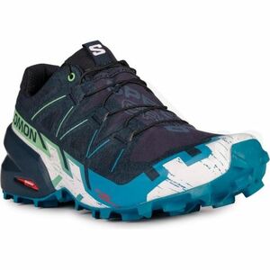 Pánská běžecká trailová obuv SALOMON-Speedcross 6 carbon/tahitian tide/white obraz