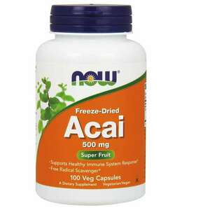 NOW Foods Acai 500 mg obraz