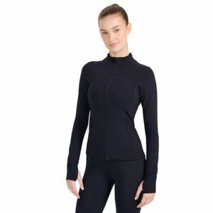 Dámská tréninková mikina se zipem 4F-SWEATSHIRT FNK F466-20S-DEEP BLACK obraz